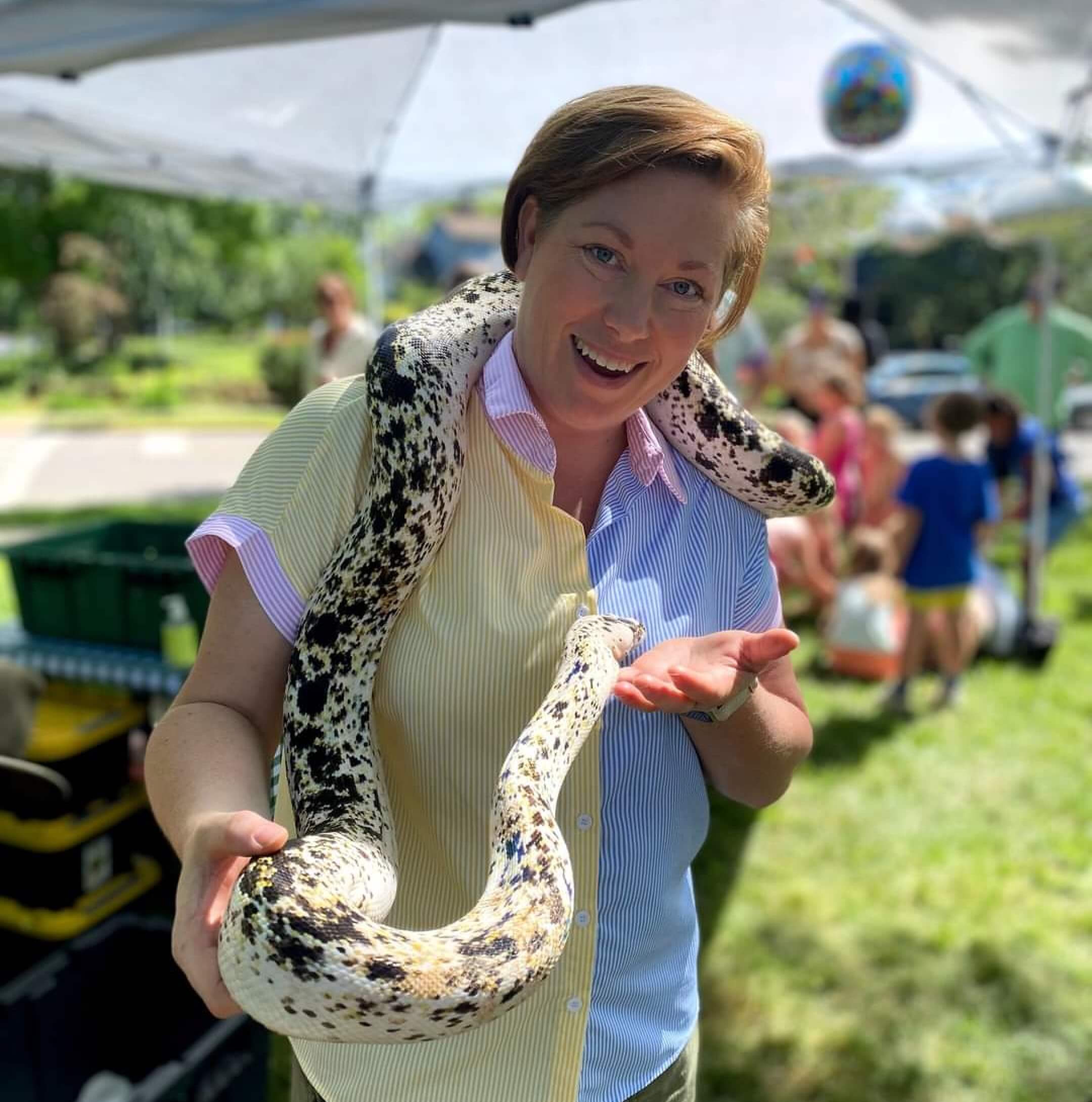 Reptile Adventures show in Maybeury, West Virginia